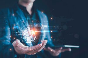 Person using AI